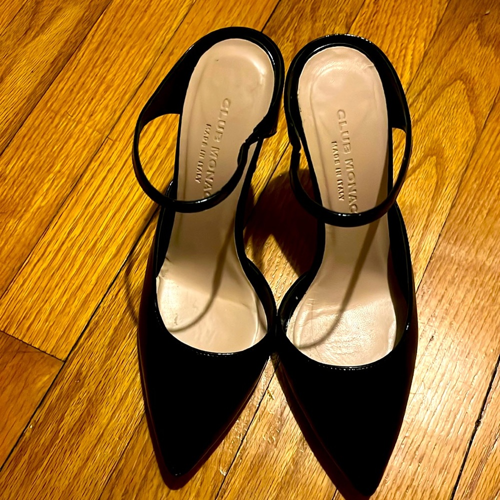 Club Monaco heels black, size 6.5